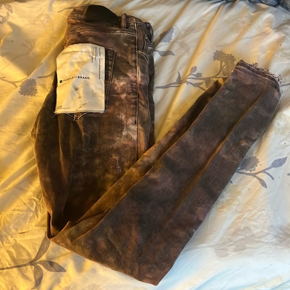 Purple jeans 
Great condition tight fit